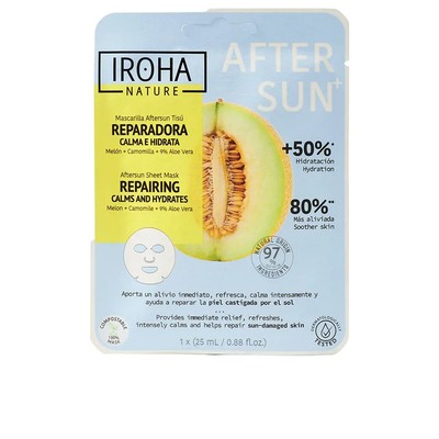 Iroha Burton Reparierende After Sun Stoffmaske Melone