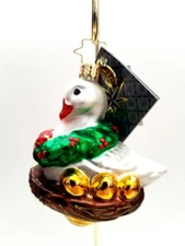 Christopher Radko - Six Geese A Laying Gem #1015809 Twelve Days Of Christmas 