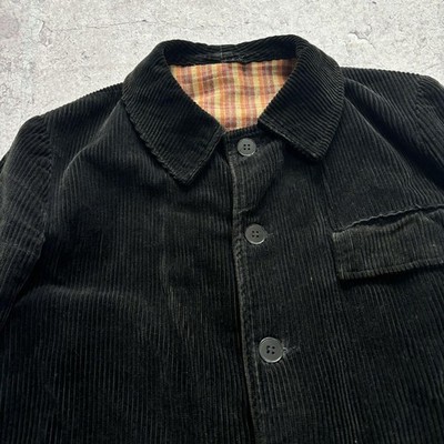 50s Adolphe Lafont corduroy jacket BLK jacket | eBay