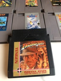 Lotto 10 giochi Super Mario Bros. 3 TMNT Bionic Commando Nintendo NES testati