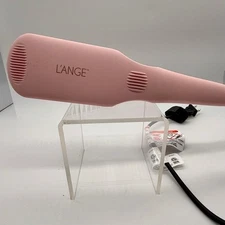 LANGE Pink Straightening Brush Hair Styling Tool