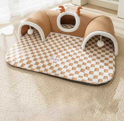 #ad #ad Cat Tunnel Bed Exercise Detachable Play Center for Outdoor Indoor Cats Bunny $30.00