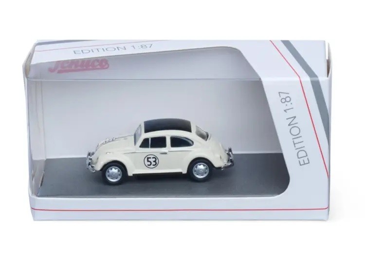Schuco 452682602 - 1:87 VW Beetle Rally '53 - New