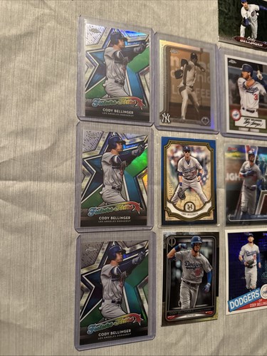 Collection musée 2018 Cody Bellinger bleu /150 /réfracteur Sp lot de 16 cartes  - Photo 2/7