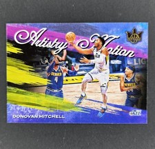Donovan Mitchell NBA Basketball Card Court Kings Artistry In Motion GOLD Jazz 