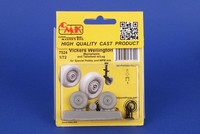 Cmk 129-7524 - 1:72 Vickers Wellington Mainwheels & Tailwheel W/Leg For Sp.Hobby
