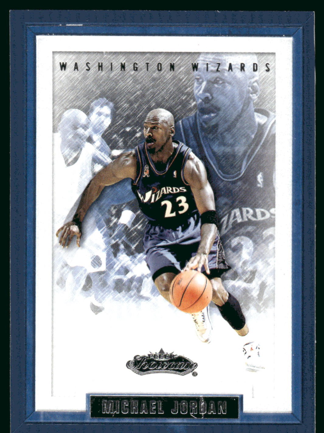 2002-03 Fleer Showcase #1 Michael Jordan HOF Bulls NBA Basketball Card