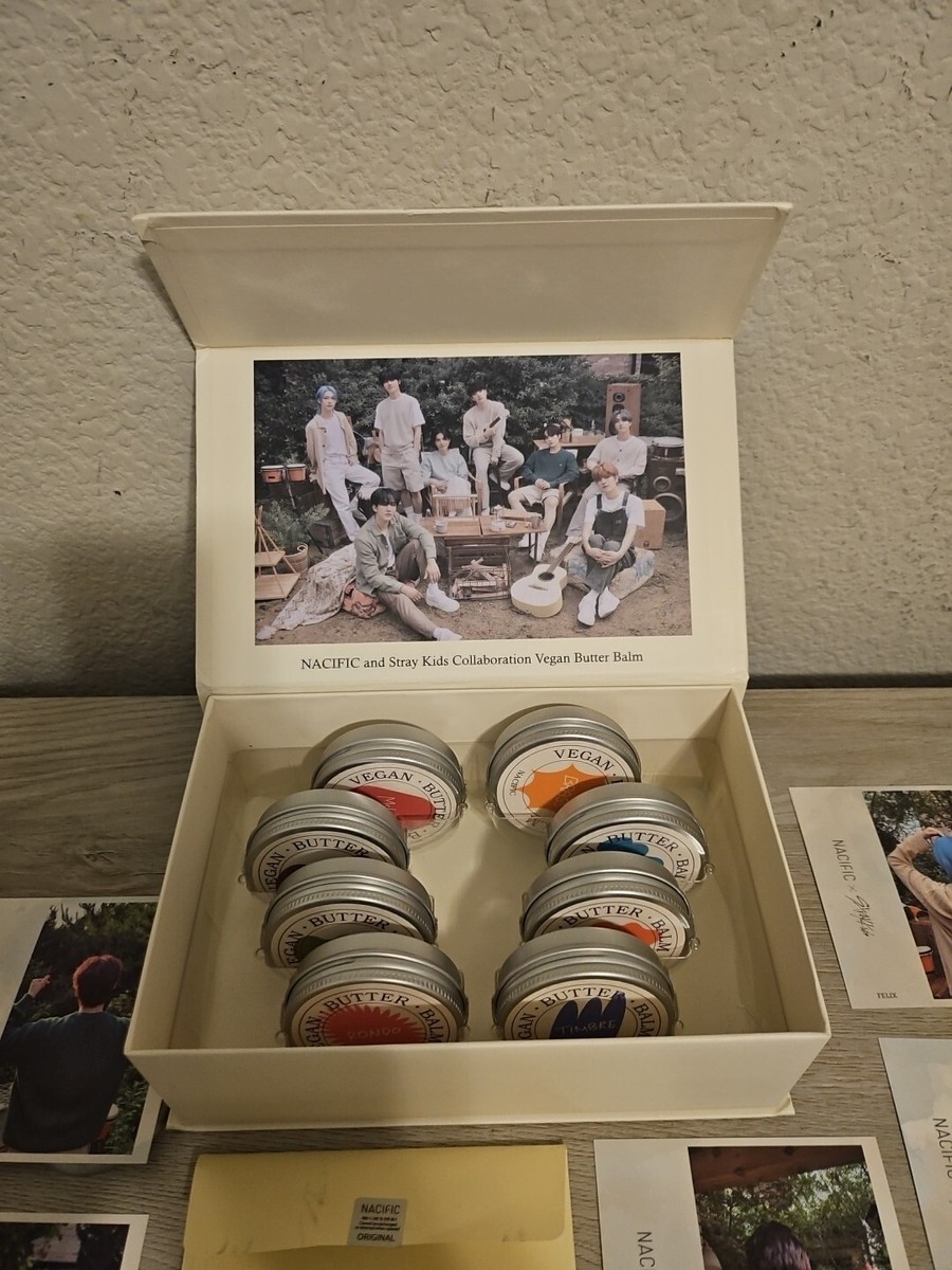 Nacific X SKZ Collaboration Vegan Butter Balm Set 8 Balms