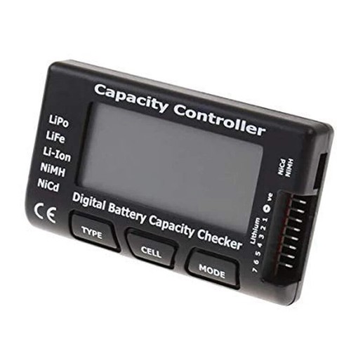 7 Battery Capacity Voltage Checker Tester Cell Meter For NiMH LiPo LiFe Li-ion - Picture 2 of 6