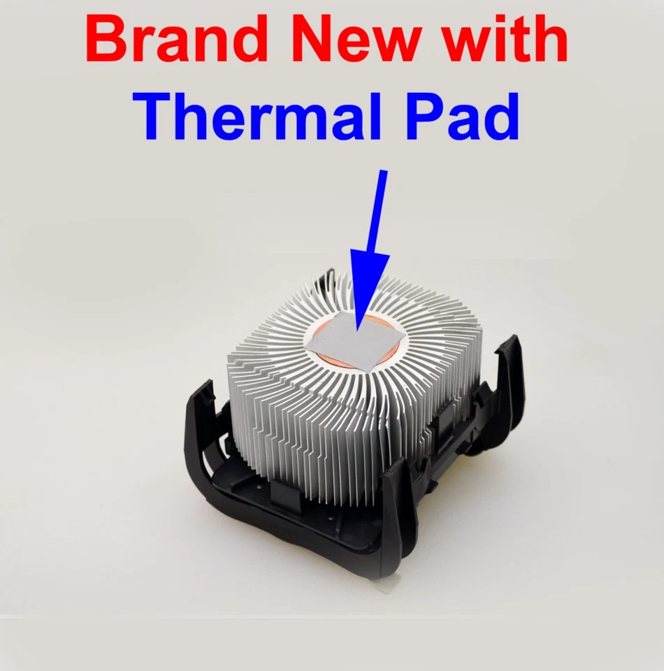 Intel Socket 478 CPU Cooling Fan with Copper Core Heatsink D34080 up to 3.40GHz - Image 2 of 3