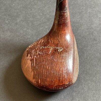 Antique 1920s Ben Sayers 2X Signature Wood Golf Club RH SHAFT HAS