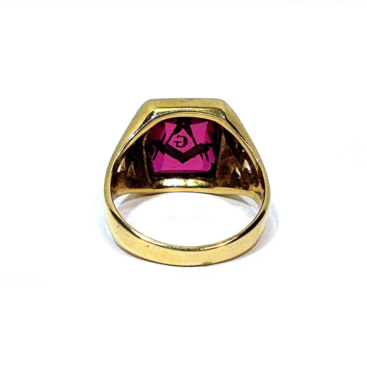 Ruby masonic hotsell ring