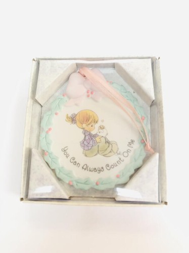 Vintage Enesco Precious Moments Christmas Ornament You Can Always Count ...