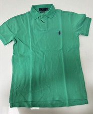 NWT Polo Ralph Lauren Custom Fit Mesh Pony Polo Shirt. Small. Pale Kelly Green