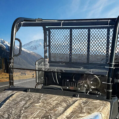 HECASA Vented Windshield For Kubota RTV 900, 900XT, 900XTG (NOT X900) - Full Clear Windscreen