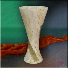 Vase Bodenvase Blumenvase Antike Amphore Pflanzenvase Marmor Optik Kunstharz