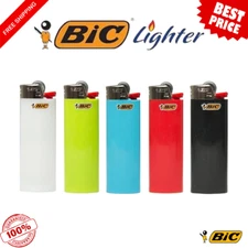 BIC Classic Lighters 5-Pack | Assorted Colors | Up to 3,000 Lights per Lighter