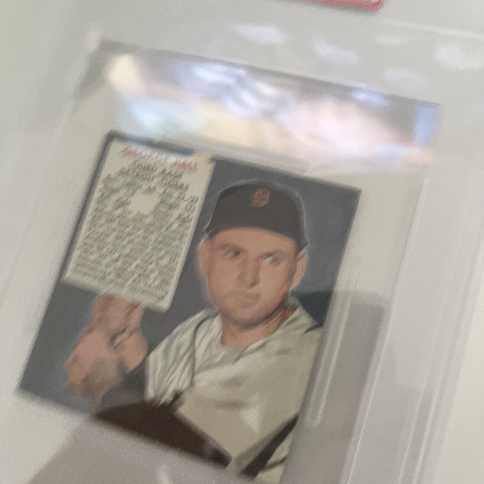 1952 Red Man Baseball Card No Tab George Kell Detroit Tigers PSA 3 VG SEE OTHER - Picture 6 of 11