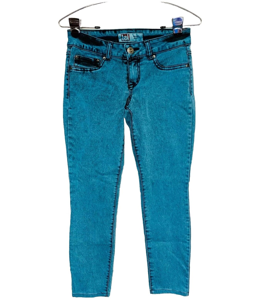 Ribbed Waist Lei Juniors Emma Jeggings Lei Emma Jegging Ladies