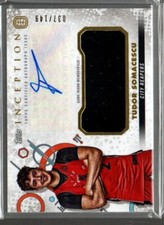 Tudor Somacescu 2022-23 Topps Inception OTE Relic Auto /149