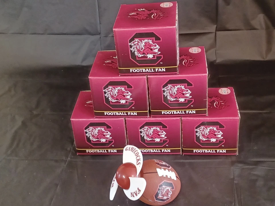 South Carolina Gamecocks Portable Handheld Football fans by the case!! - Image 2 of 4