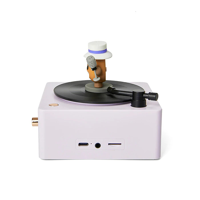 BTS BT21 Official Authentic SHOOKY TURNTABLE BLUETOOTH SPEAKER | eBay