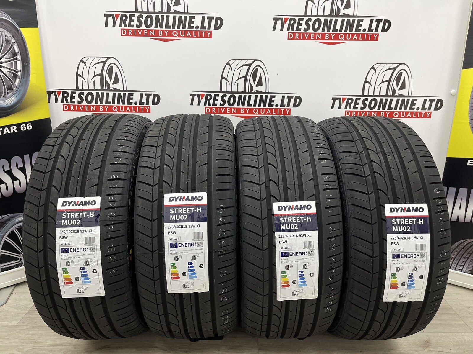 4 X 225 40 18 DYNAMO 92W XL 225/40ZR18 BRAND NEW TYRES | eBay