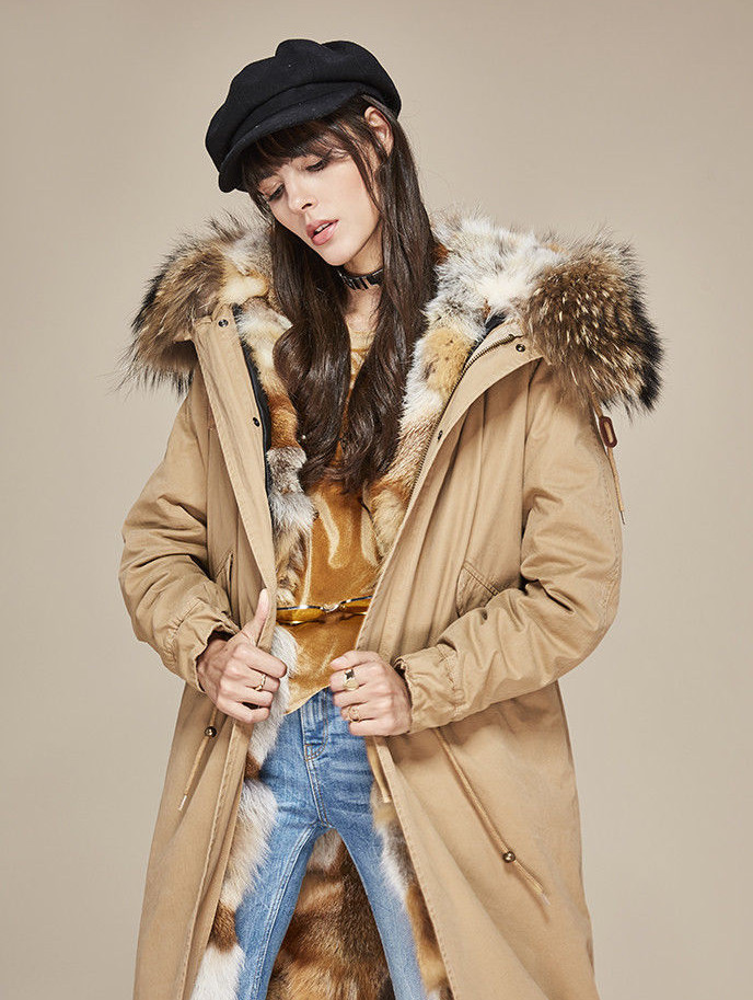 Fuchs Schmitt Daunenmantel Mit Echtpelz FUCHS SCHMITT Wintermantel