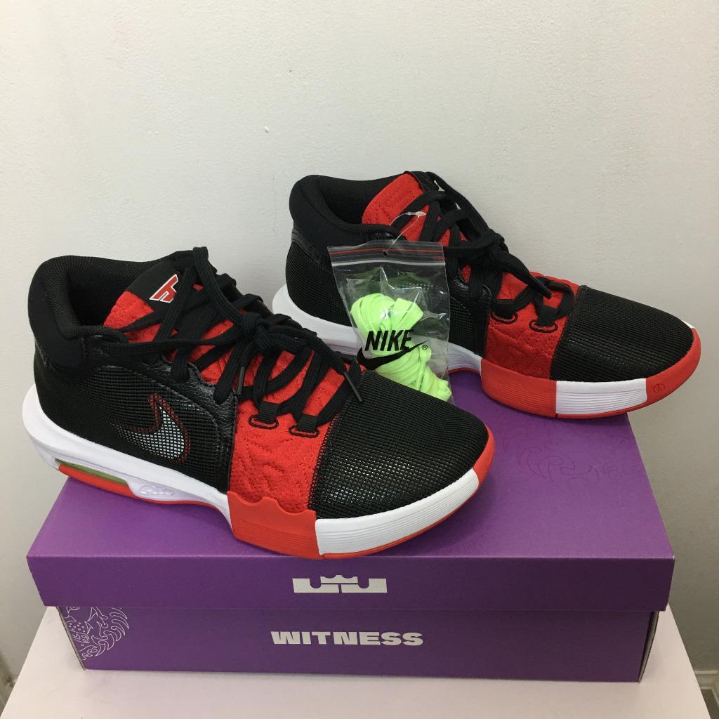 Nike Mens\' Black Red Lebron Witness VIII Faze Basketball Shoes NIB $_57.JPG?set_id=8800005007 main image 3