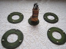 A Very Cute Set of Ceramic Golf Club Coasters