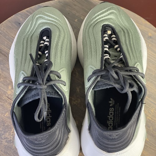 Size 6- adidas adiFOM SLTN Silver Green EUC! - Picture 5 of 8