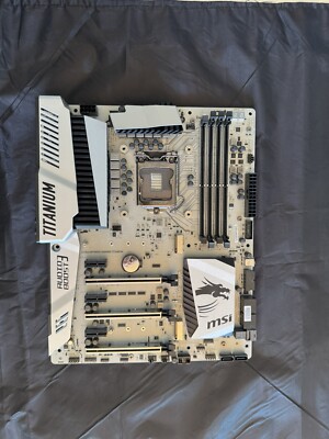 MSI Z170A MPOWER GAMING TITANIUM EDITION Motherboard