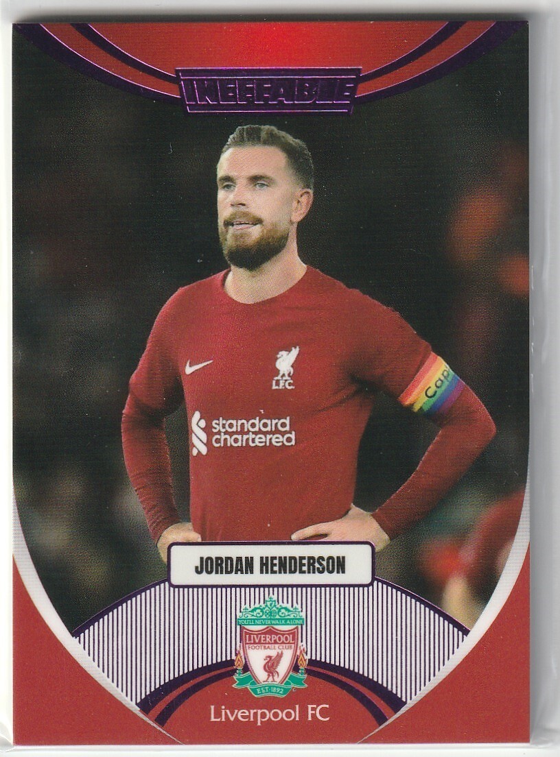 DAKA 2023 LIVERPOOL INEFFABLE JORDAN HENDERSON 19/25 NEAR MINT or