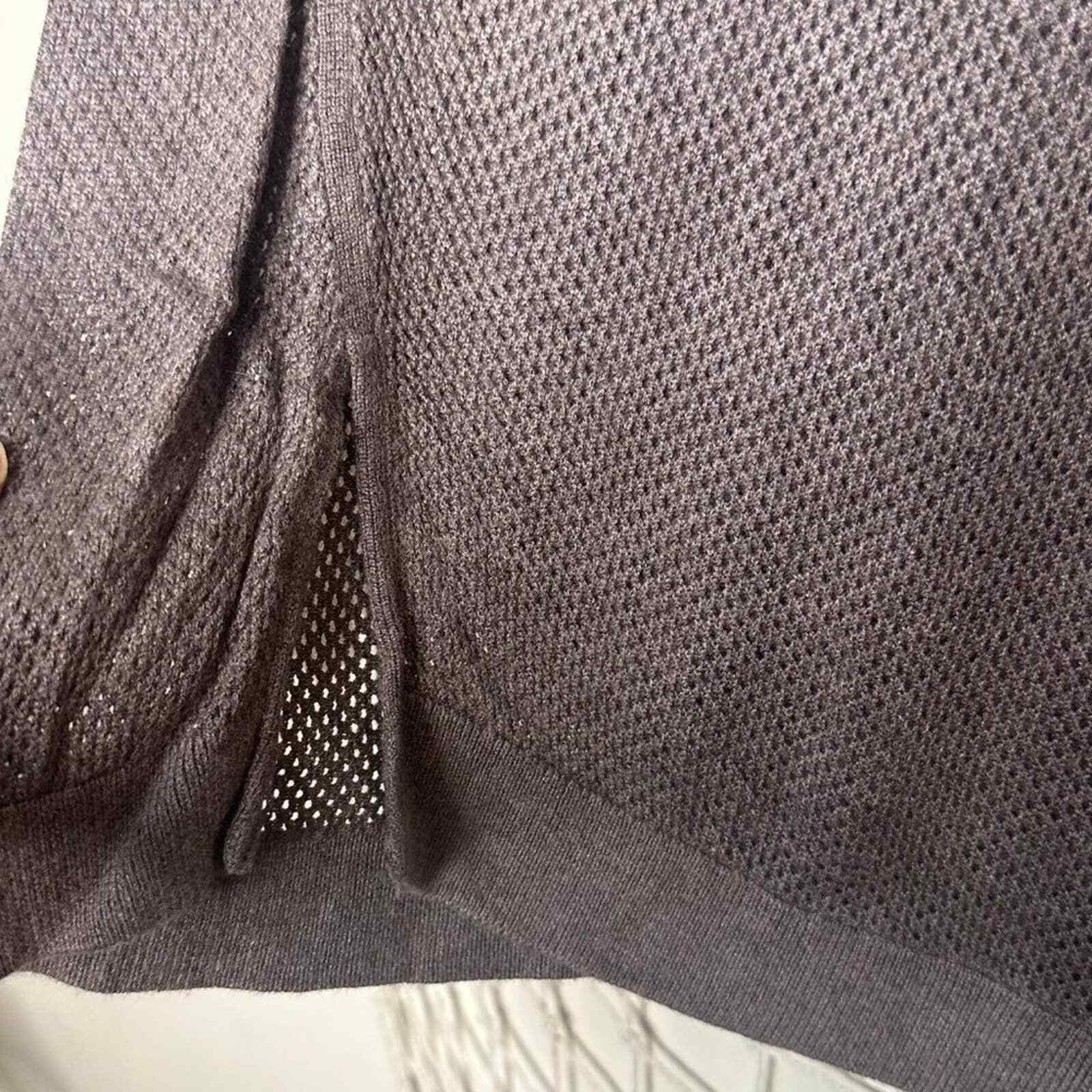 EXPRESS Cocoa Brown Knit Sweater Mini Dress or Tu… - image 4