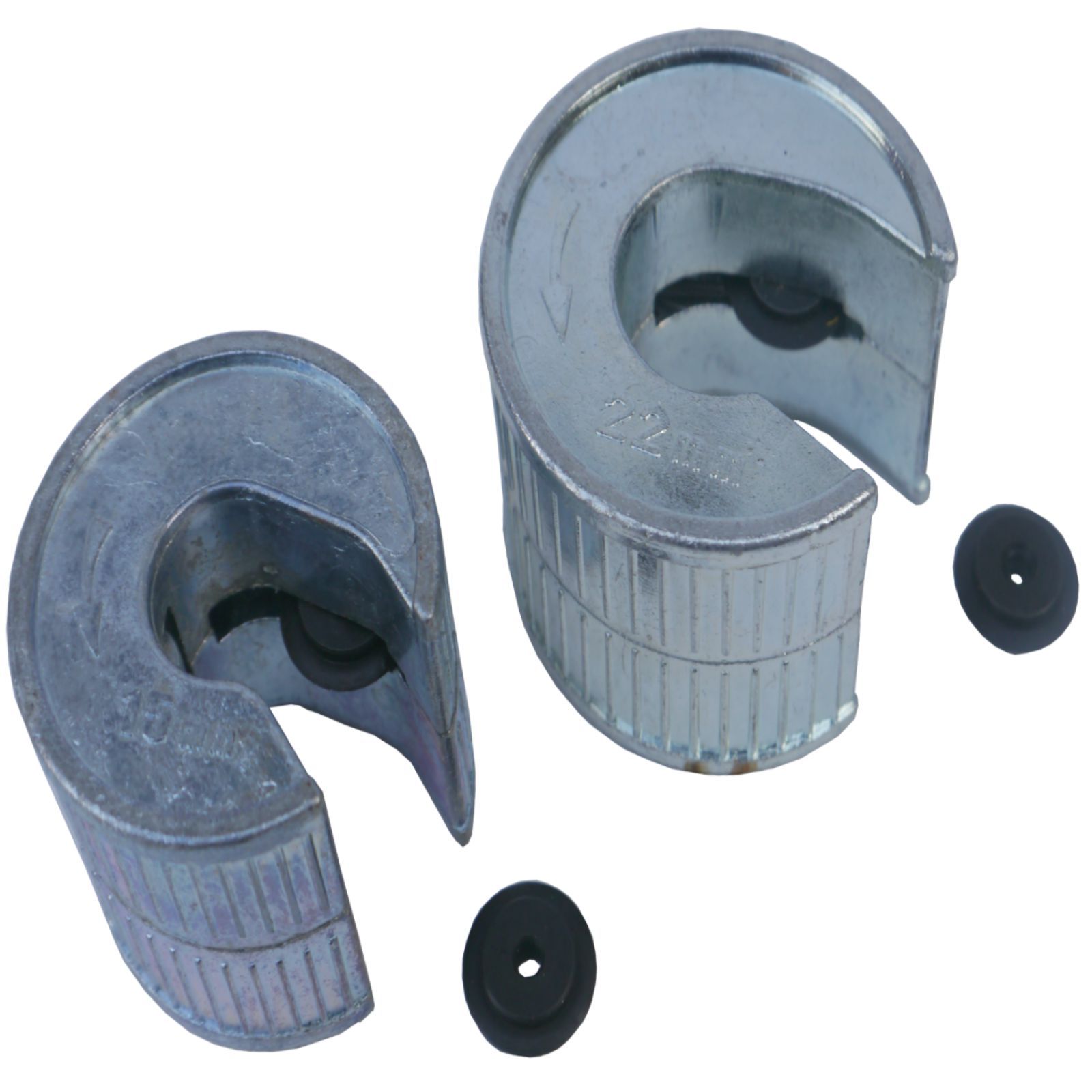 15mm 22mm Pipe Slice Tube Cutter 2 x Extra Rotary Blades Pipeslice