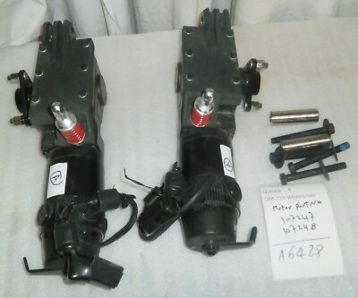 Left & Right Motors for Quickie Sunrise Pulse 6 Power Wheelchair 107247 / 107248