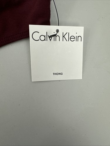 Damen Calvin Klein Tanga 5er Pack M Unifarben - Rot Grau Pink Grau & Schwarz - Bild 5 von 13