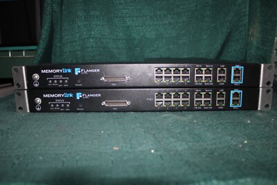 Pair of MemoryLink Flanger Ultra MX-8000 with Rack-mount Brackets