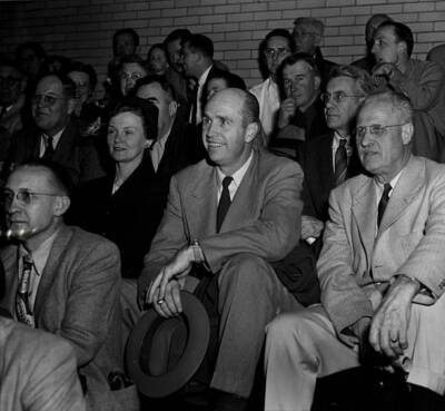 Walter ''Smokey'' Alston, new manager of the Brooklyn Dodgers, likes- Old Photo