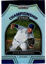 2022 Panini Prizm #CS-10 Kyle Hendricks Championship Stage Silver Prizm.