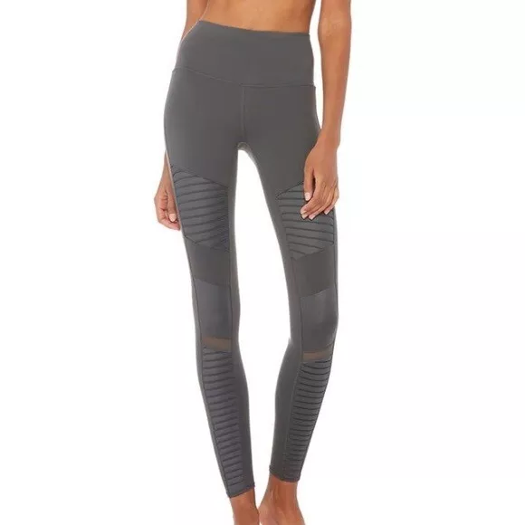 alo-yoga well worn high waisted moto leggings
