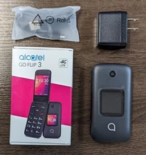 Alcatel GO FLIP 3 4052z - Metro Unlocked ATT, Tmobile - 4G LTE Flip Phone