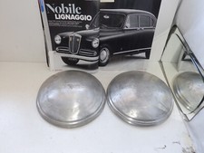 LANCIA AURELIA B 51 PINNFARINA DEL 51 - COPPE RUOTE IN ALLUMINIO CON LOGO