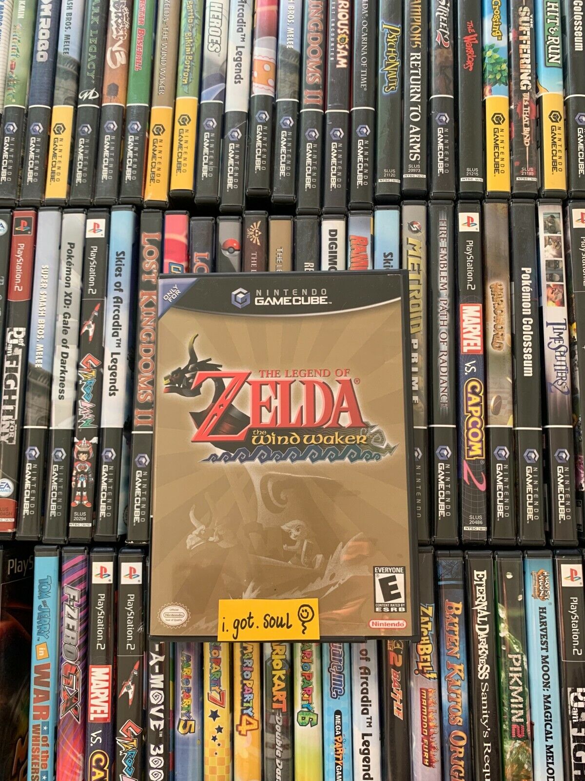 The Legend of Zelda: The Wind Waker GameCube Box Art Cover by Pan