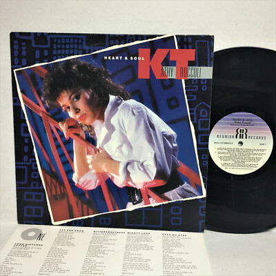 KATHY TROCCOLI HEART & SOUL 33 RPM LP REUNION RECORDS VERY NICE 1984