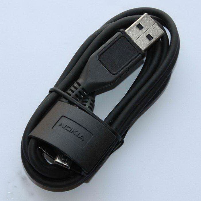 Genuine Nokia CA-101 Micro USB Data Sync Charger Cable for Nokia
