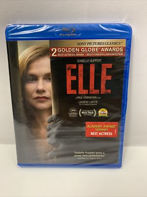 Elle [2017], Blu-ray Disc, Golden Globe Winner Best Actress: Isabelle Huppert