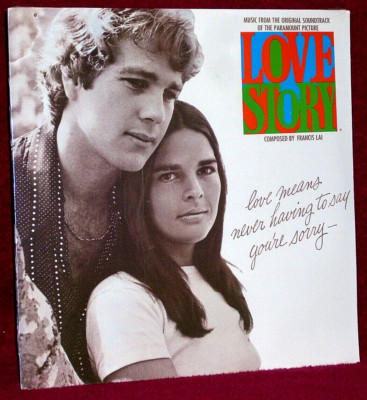 OST LP SEALED LOVE STORY FRANCIS LAI 1970 PARAMOUNT PAS-6002 ORIG PRESS