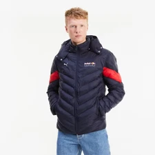 Puma Red Bull Racing MCS EcoLite Down Jacket XXL Men Formula One Team Night Sky