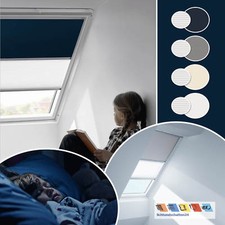 Original VELUX Verdunklungs Rollo u Plissee Duo System für GGU GPU GTU GHU GXU.